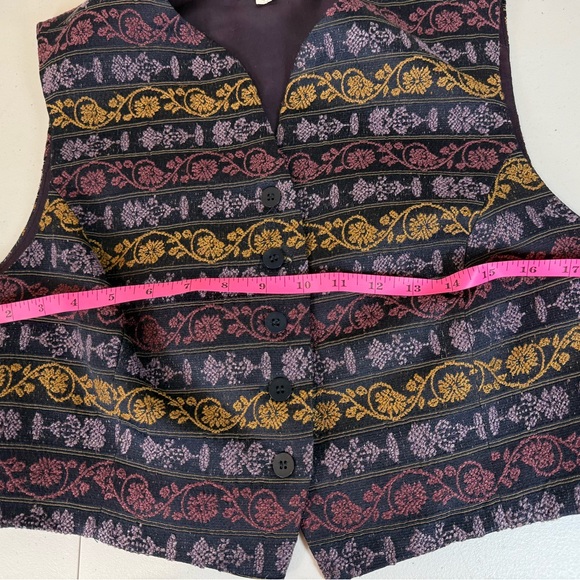Vintage Georgiou Studio Embellished Boho Indie
Style Vest - Picture 5 of 6